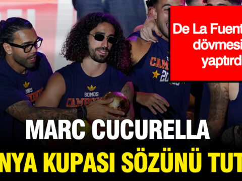 Marc cucurella dunya kupasi sozunu tuttu de la fuentenin dovmesini yaptirdi K4iTOSn1